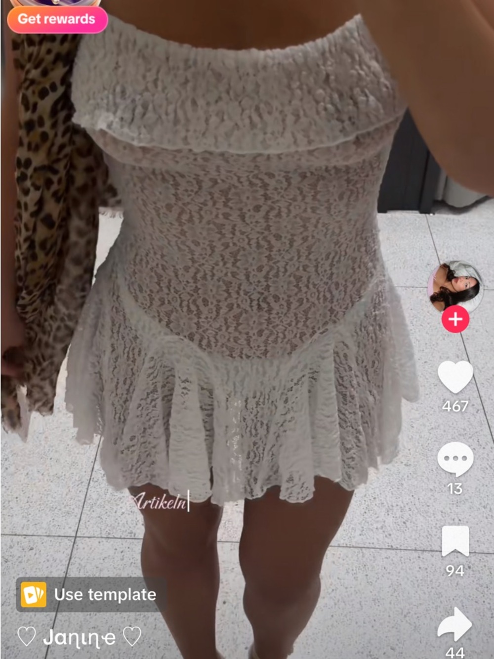 Zara White Ruffle Texture Sundress - Picture 4 of 7